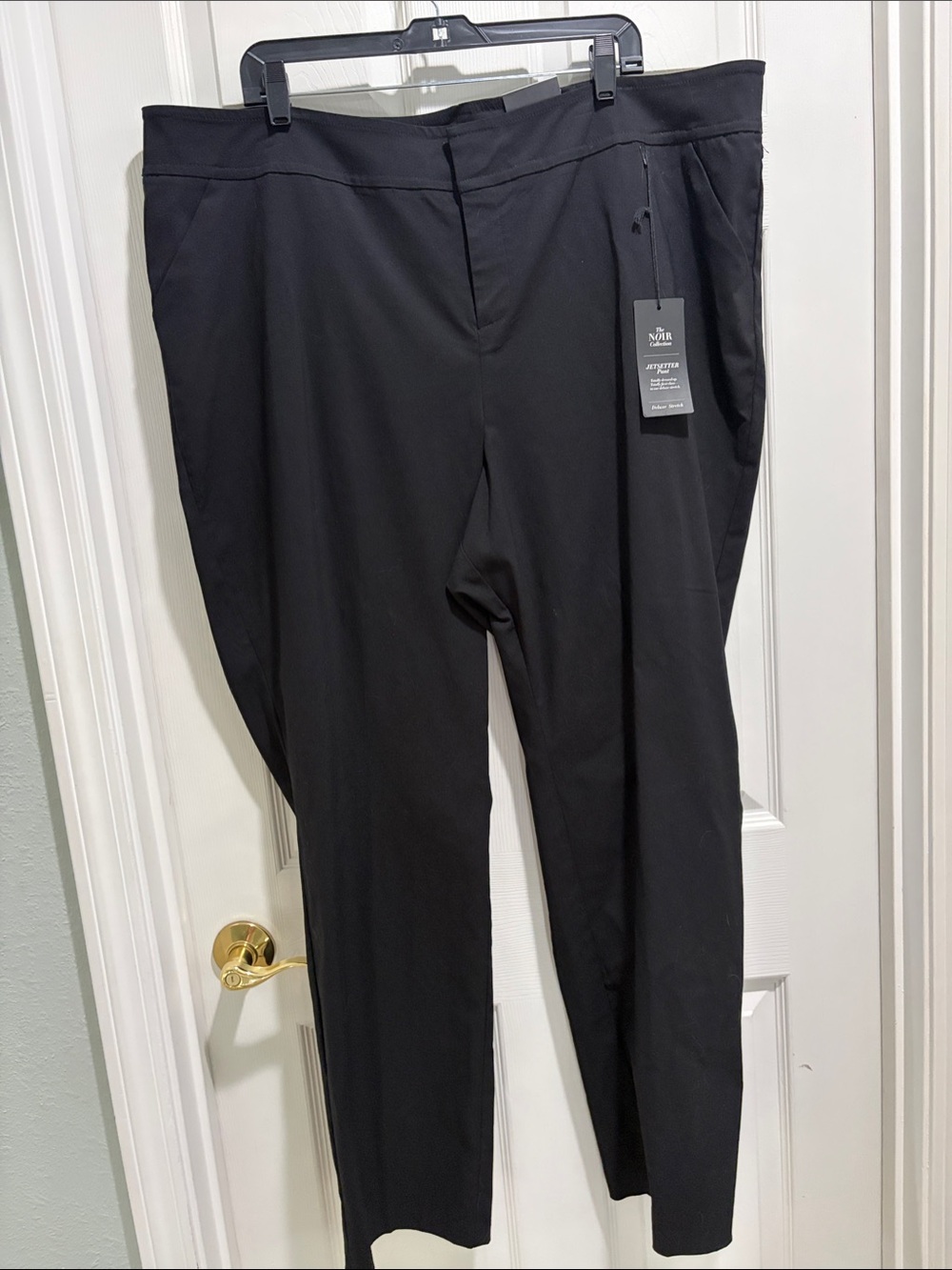 torrid Black Straight-Leg Pants